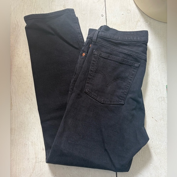Levi's Denim - Levi’s Black Jeans Wedgie Straight